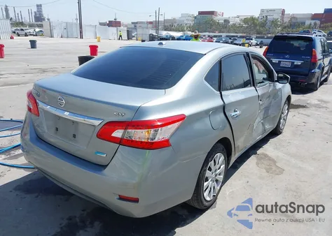 2013 Nissan Sentra Sv from USA, damaged, VIN 3N1AB7AP5DL722725